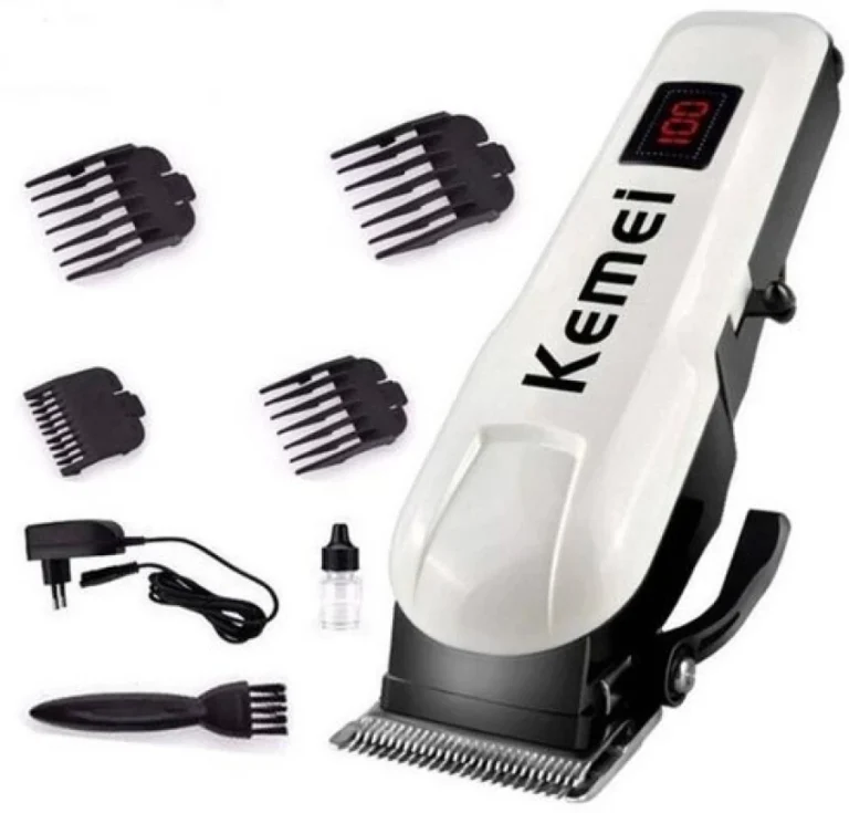 Kemei Electric Hair Clipper KM-809A Barber Trimmer With LCD Professional Hair Clipper