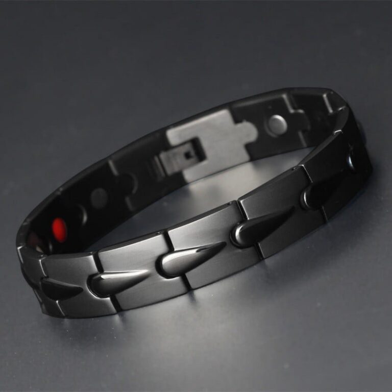 Bio Magnetic Therapy Bracelet Mens Fashion Strong Magnets Germanium Negative Ion Bracelets