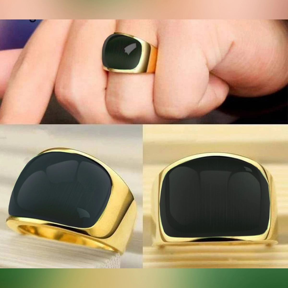 Stainless Steel Finger Ring for Men