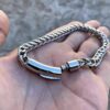 silver bracelet men's