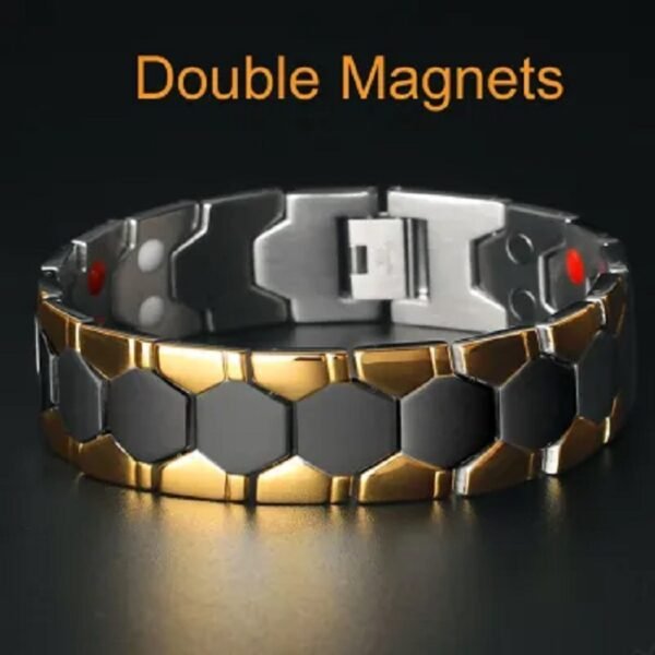 Double Magnet  Bracelet for Men