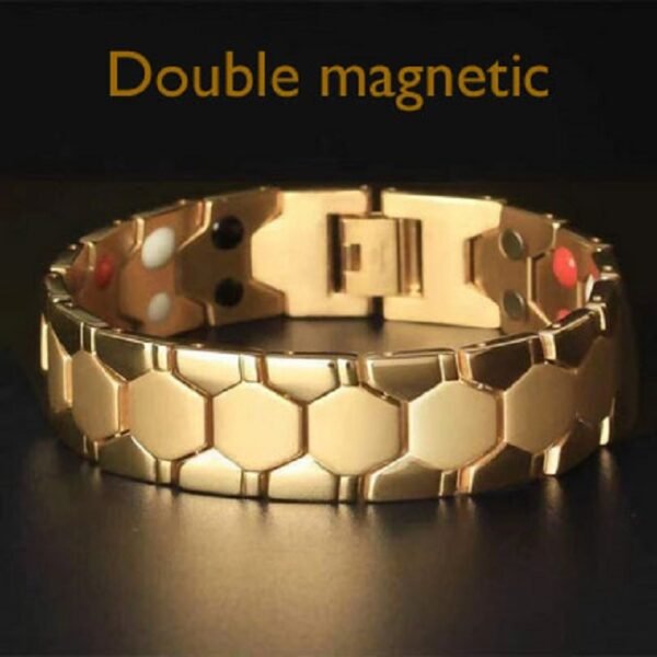 Double Magnet  Bracelet for Men