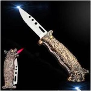 Mini portable knife Lighter