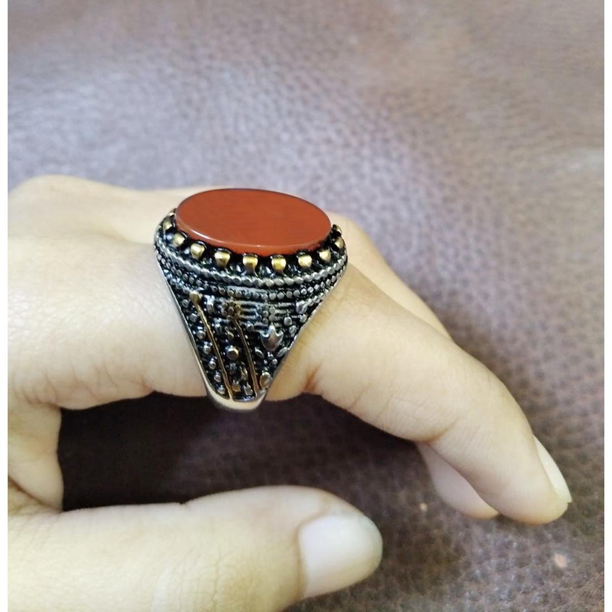 Stainless Steel Finger Ring for Men