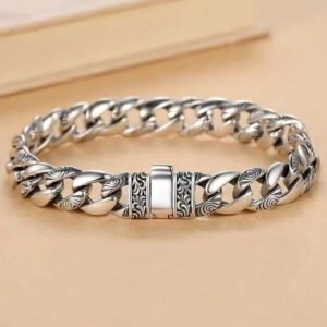 316L stainless steel men’s bracelet