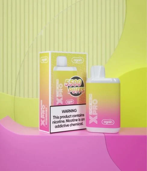 AGAIN X PRO DISPOSABLE (5500 PUFFS - 20MG)